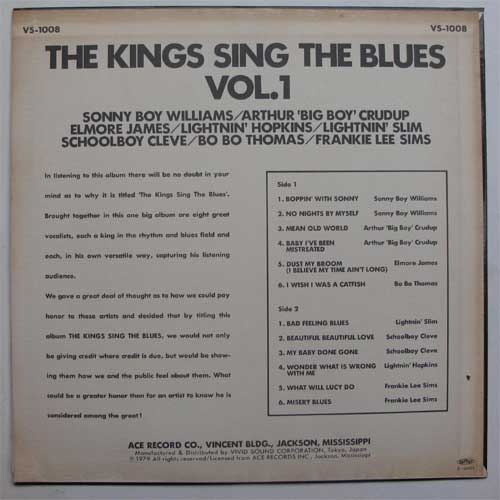 V.A. / The Kings Sing The Blues Vol.1β