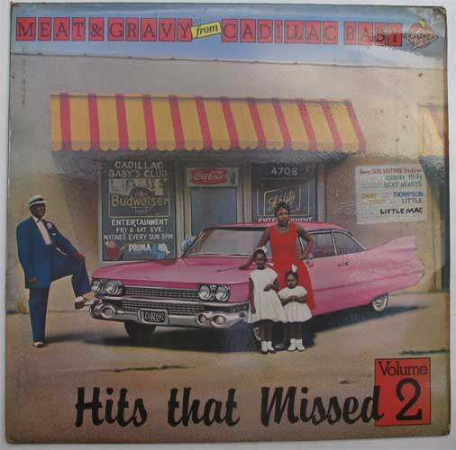 V.A.（Meat&Gravy From Cadillac Baby） / Hits That Missed Volume 2　(Color Record/Red)の画像