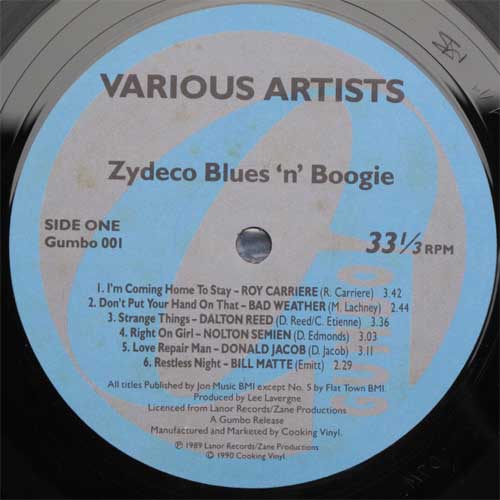 V.A. / Zydeco Blues'n Boogieβ