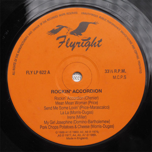 V.A. / Rockin'Accordion Thw Legendary Jay Miller Sessons Volume 57β