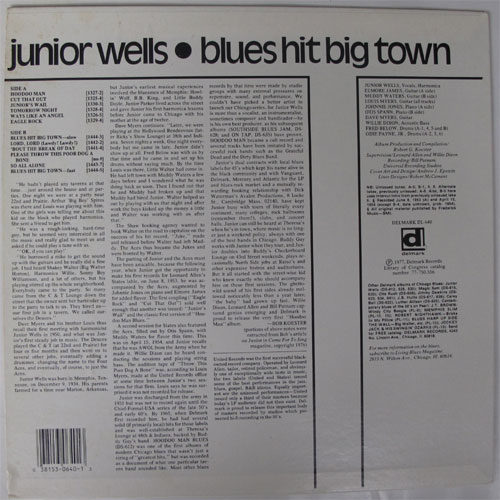 Junior Wells / Blues Hit Big Townβ