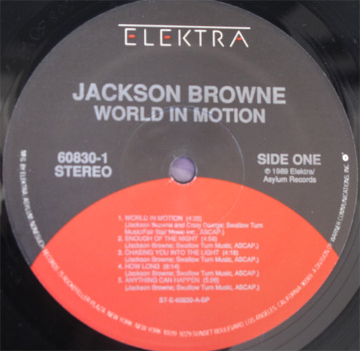 Jackson Browne / World In Motion (In Shrink)β