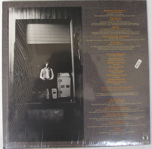 Jackson Browne / Running On The Empty  (In Shrink) (4P-顼̿)β