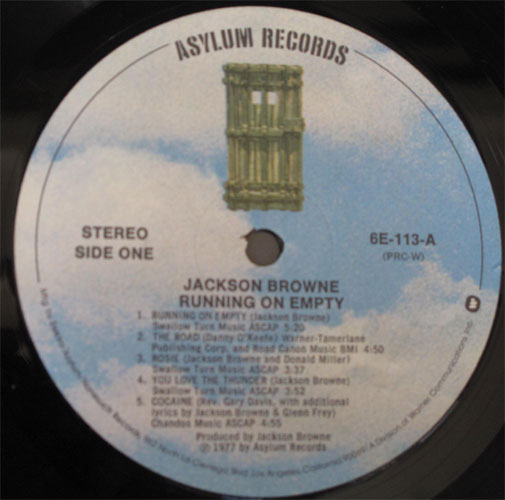 Jackson Browne / Running On The Empty  (In Shrink) (4P-顼̿)β