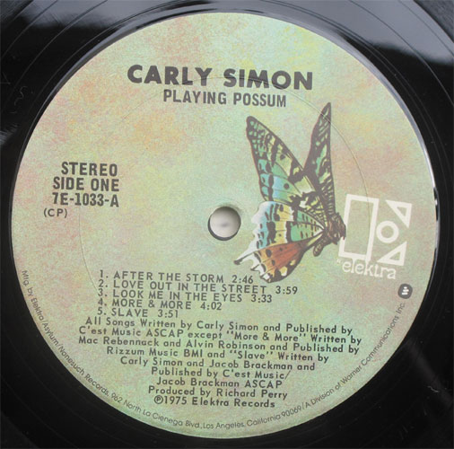 Carly Simon / Playing Possum(In Shrink)β