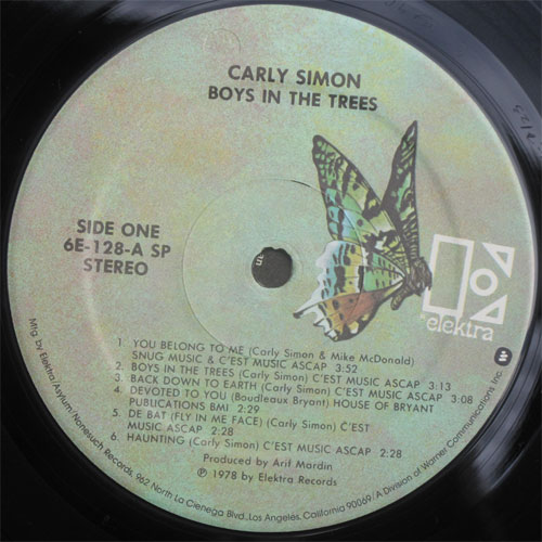 Carly Simon / Boys In The Trees (In Shrink)β