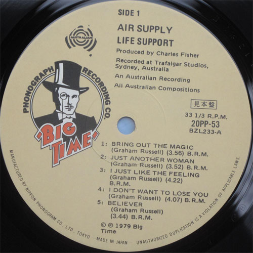 Air Supply / Life Supportβ