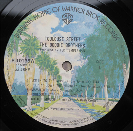 Doobie Brothers, The / Toulouse Streetβ
