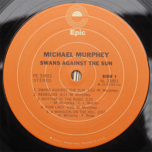 Michael Murphey / Swans Against The Sun ( in Shrink )β