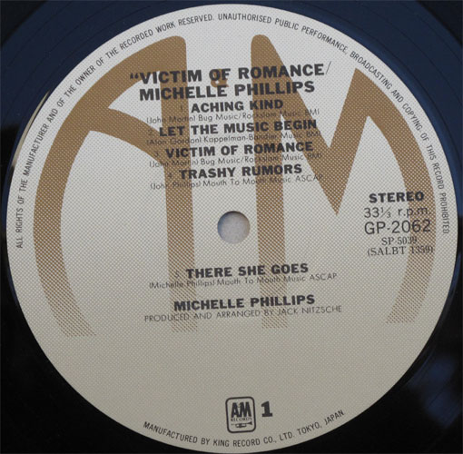 Michelle Phillips / Latin Of Romanceβ