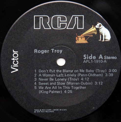 Roger Troy / Roger Troyβ