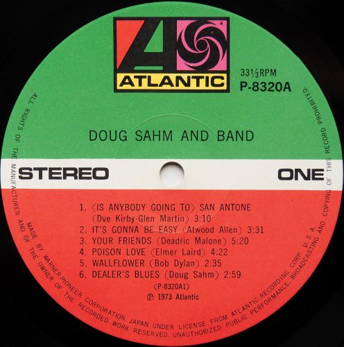 Doug Sahm / Doug Sahm And Band (JP)β
