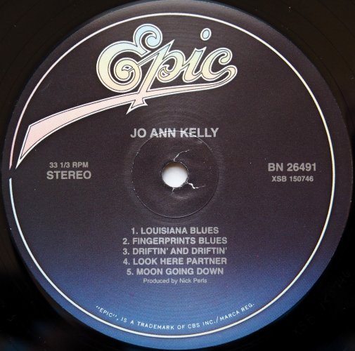 Jo Ann Kelly / Jo-Ann Kelly (US Reissue In Shrink)β
