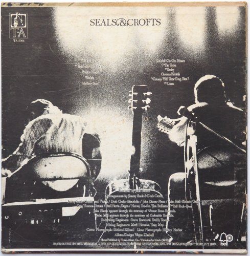 Seals & Crofts / Down Home (w/Lirycs Inner Sleeve) - DISK-MARKET