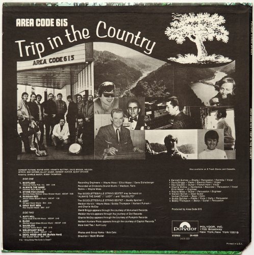 Area Code 615 / Trip In The Country β