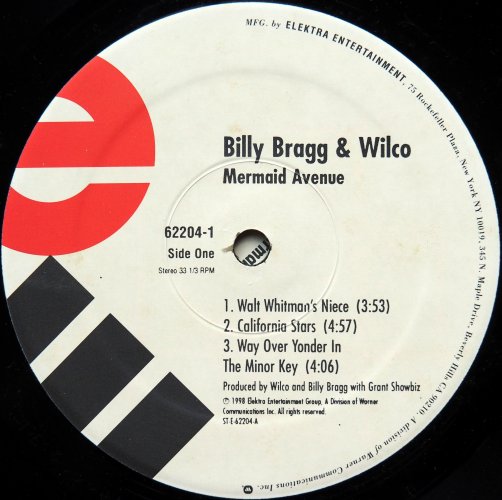 Billy Bragg & Wilco / Mermaid Avenue (Rare Original 2LP)β