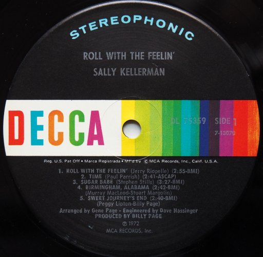 Sally Kellerman / Roll With The Feelin'β
