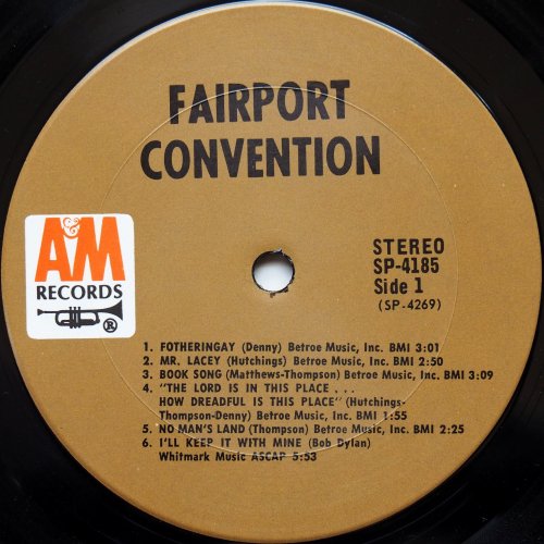 Fairport Convention / Fairport Convention (What We Did On Our Holidays: US Early Issue)β