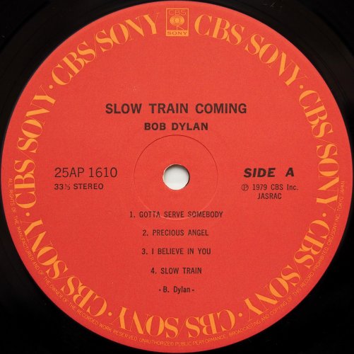 Bob Dylan / Slow Train Comingの画像