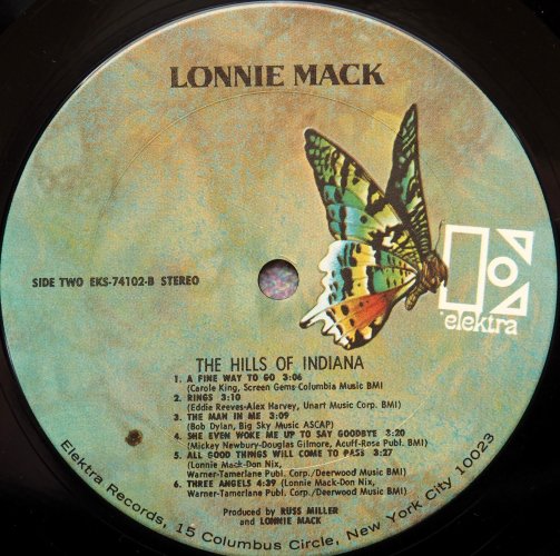 Lonnie Mack / The Hills Of Indianaβ