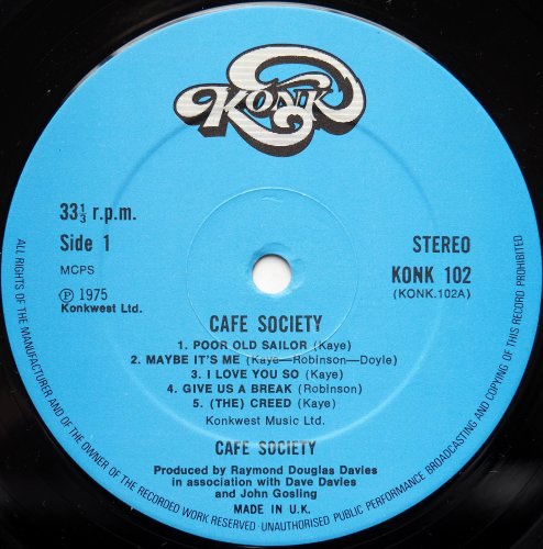 Cafe Society / Cafe Society (UK)β