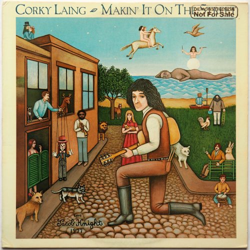 Corky Laing / Makin' It On The Street (Rare White Label Promo)β