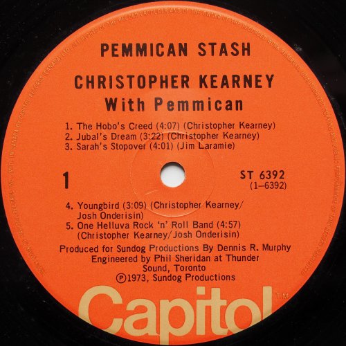 Christopher Kearney / Pemmican Stash (Canada!)の画像