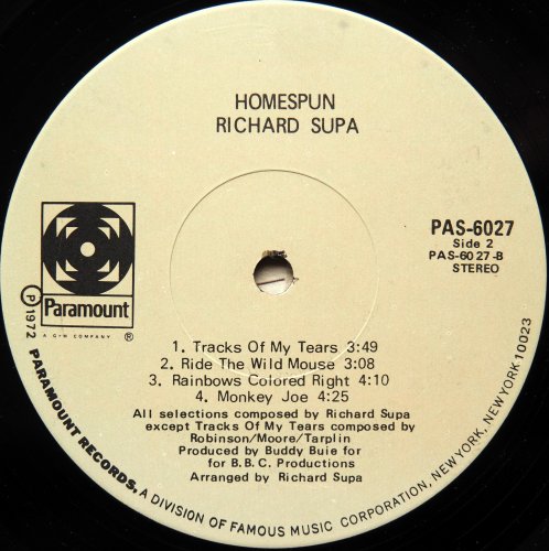 Richard Supa / Homespanβ