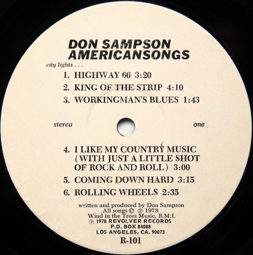 Don Sampson / Americansongsβ