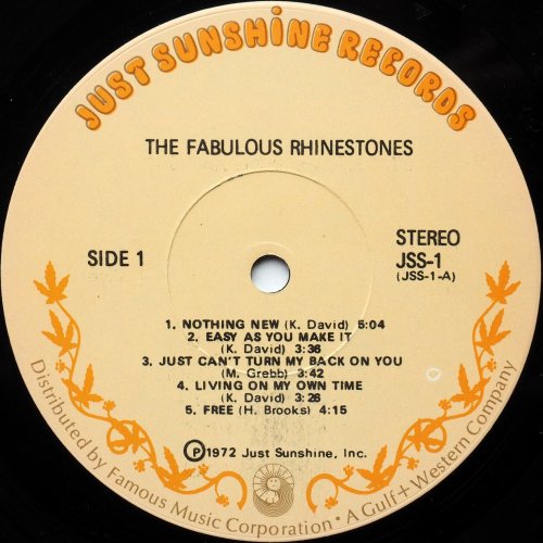 Fabulous Rhinestones, The / The Fabulous Rhinestonesβ