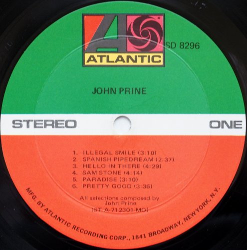 John Prine / John Prine (US Early Issue)β