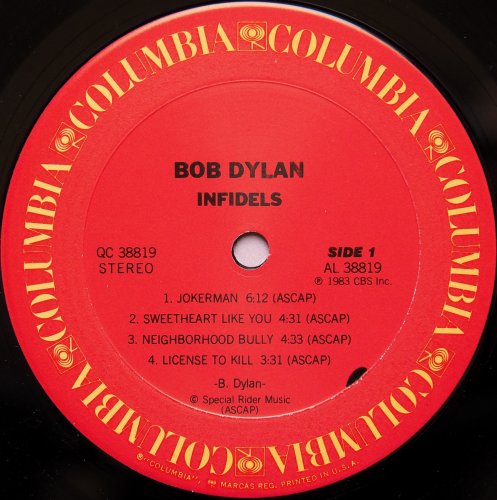 Bob Dylan / Infidelsβ