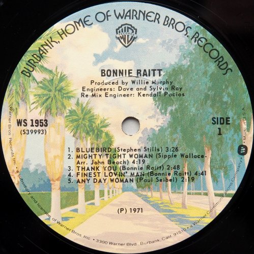 Bonnie Raitt / Bonnie Raitt (US Mid 70s)β