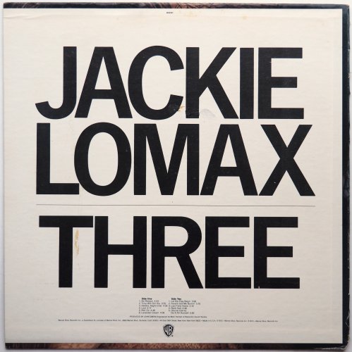 Jackie Lomax / Three (US)β