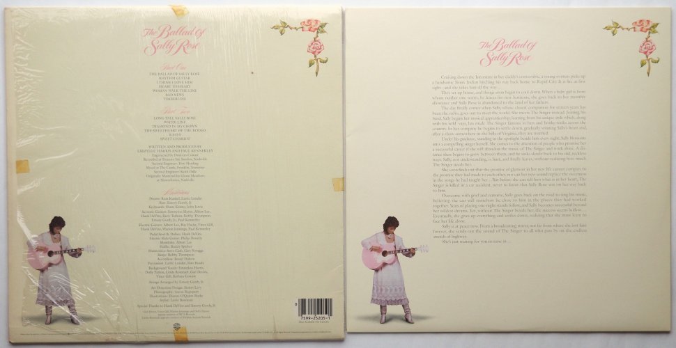 Emmylou Harris / The Ballad Of Sally Rose (In Shrink)β
