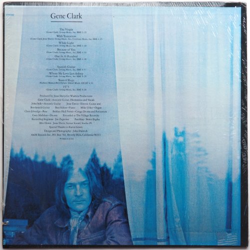 Gene Clark / Gene Clark (White Light) (US 2nd Isuuei In Shrink)β