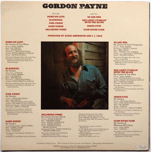 Gordon Payne / Gordon Payne (White Label Promo)β