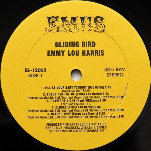 Emmy Lou Harris (Emmylou Harris) / Gliding Bird (Reissue In Shrink)β