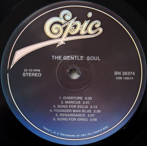 Gentle Soul / Gentle Soul (Reissue)β