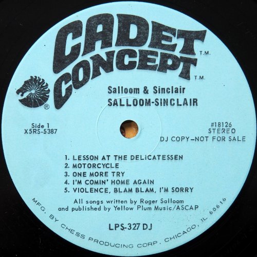 Salloom - Sinclair  / Salloom - Sinclair (Promo)β