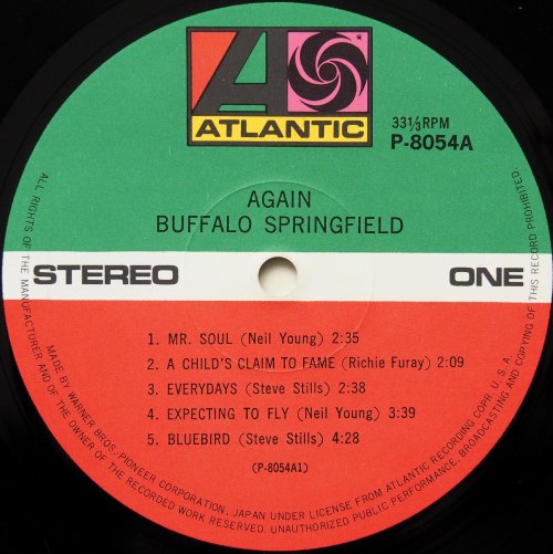 Buffalo Springfield / Again (JP 1st Issue) β
