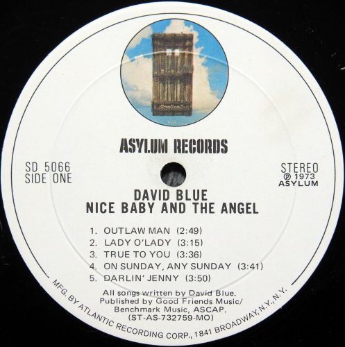 David Blue / Nice Baby And The Angel (US Early Issue)β