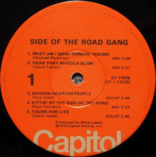 Side Of The Road Gang / Side Of The Road Gangβ