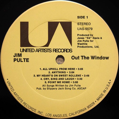 Jim Pulte / Out The Window (Jesse Ed Davis)β