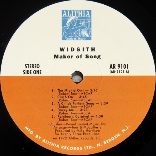 Widsith / Maker Of Song (Re-issue)β