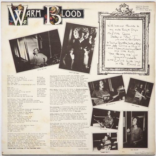 Carol Grimes / Warm Blood (UK)β