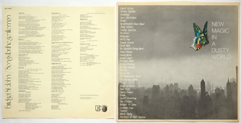 Bridget St. John / Songs For The Gentle Man (US White Label Promo) -  DISK-MARKET