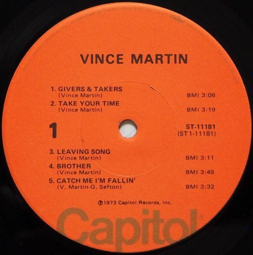 Vince Martin / Vince Martinβ