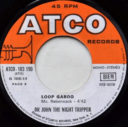 Dr. John & The Night Tripper/ Wash, Mama, Wash (Rare French 7