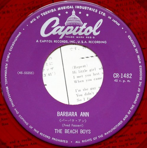 Beach Boys ӡܡ / Barbara Ann СХ顦 (7